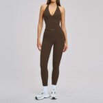 Women’s Stretchable Backless Activewear Set - Image 6
