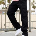 Men's Loose Fit Cargo Trousers - Image 4
