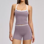 Girls’ Stretchable Activewear Crop Top for Women