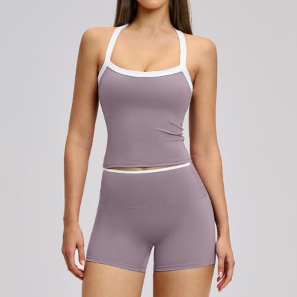 Girls’ Stretchable Activewear Crop Top for Women