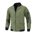 Men’s Stylish Bomber Jacket – Casual Varsity Wear