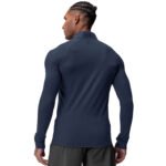 Men’s Long Sleeve Half-Zip Workout Top - Image 5