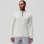 Men’s Long Sleeve Half-Zip Workout Top - Image 6