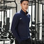 Premium Men's Quick-Dry Half Zip Sports T-Shirt - Image 3