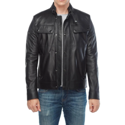 Men’s 100% Real Leather Jacket
