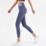 Yoga Pants Women's Leggings- High-waist Hip-lifting Fitness Exercise Running Outer Wear Quick-drying - Image 2